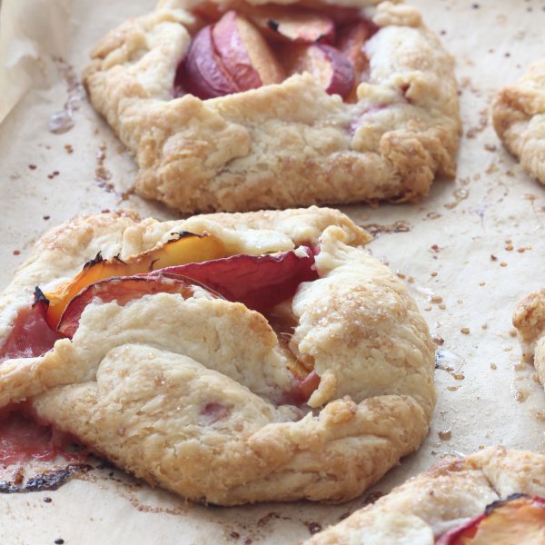 These no fuss peach hand pies are made with the lightest flakiest dough and pinched together to hold the freshest lemon tossed peaches. Melt in your mouth!