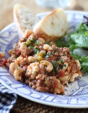 Looking for a yummy dinner for a Winter Weekend? Make Goulash! Everyone loves it and it is made in one pot! Easy to eat and clean up!