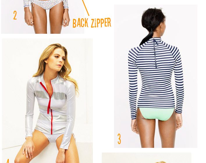 Nothing is worse than struggling in and out of a rash guard.. especially when wet! A zipper makes all the difference! Check out these smart rash guards.
