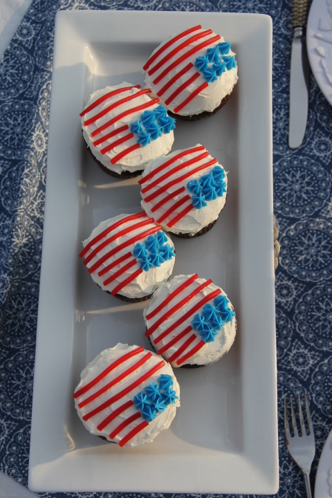 American Flag Cupcakes | Ridgely's Radar