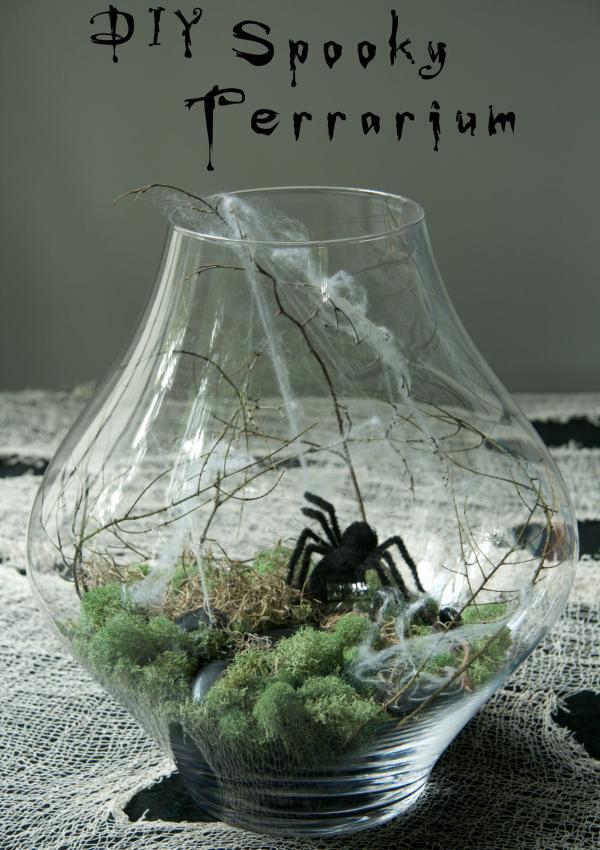 DIY Spooky Terrarium