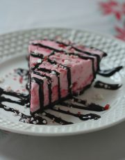 Make this delicious and festive peppermint ice cream pie for Christmas! It is easy - just a few ingredients and you will love every bite!
