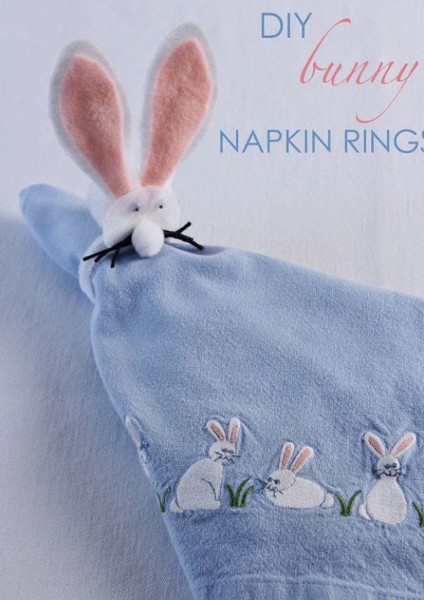 DIY Bunny Napkin Rings