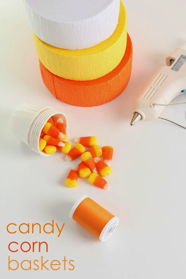 DIY Candy Corn Baskets (1) | Ridgely's Radar DIY Candy Corn Baskets (1) | Ridgely's Radar
