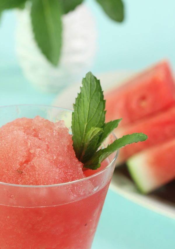 Frozen Watermelon Margaritas!
