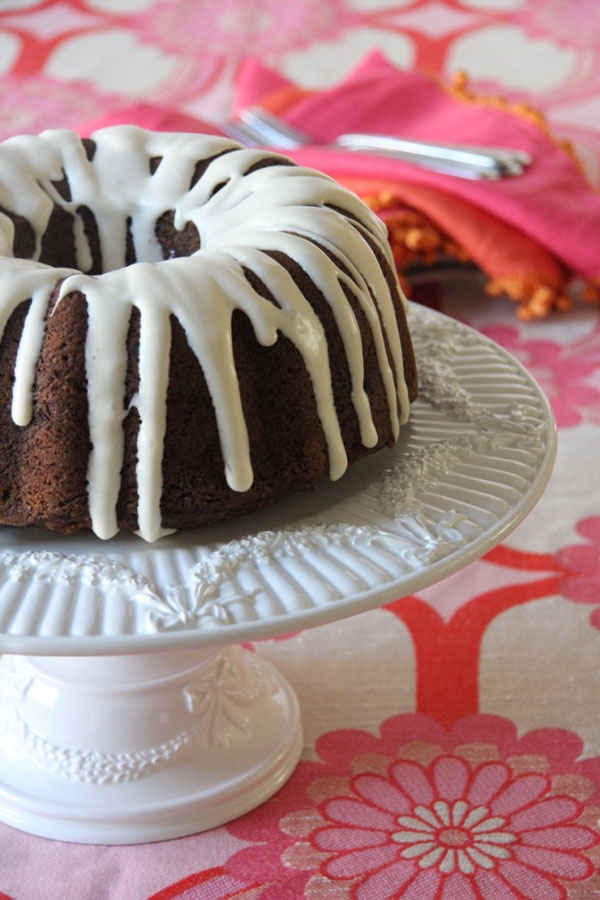 Ridgely Brode, Lifestyle Blogger, loves this easy to make, super delicious Spiced Apple Walnut Bundt Cake that is perfect for Easter or Mother's Day.