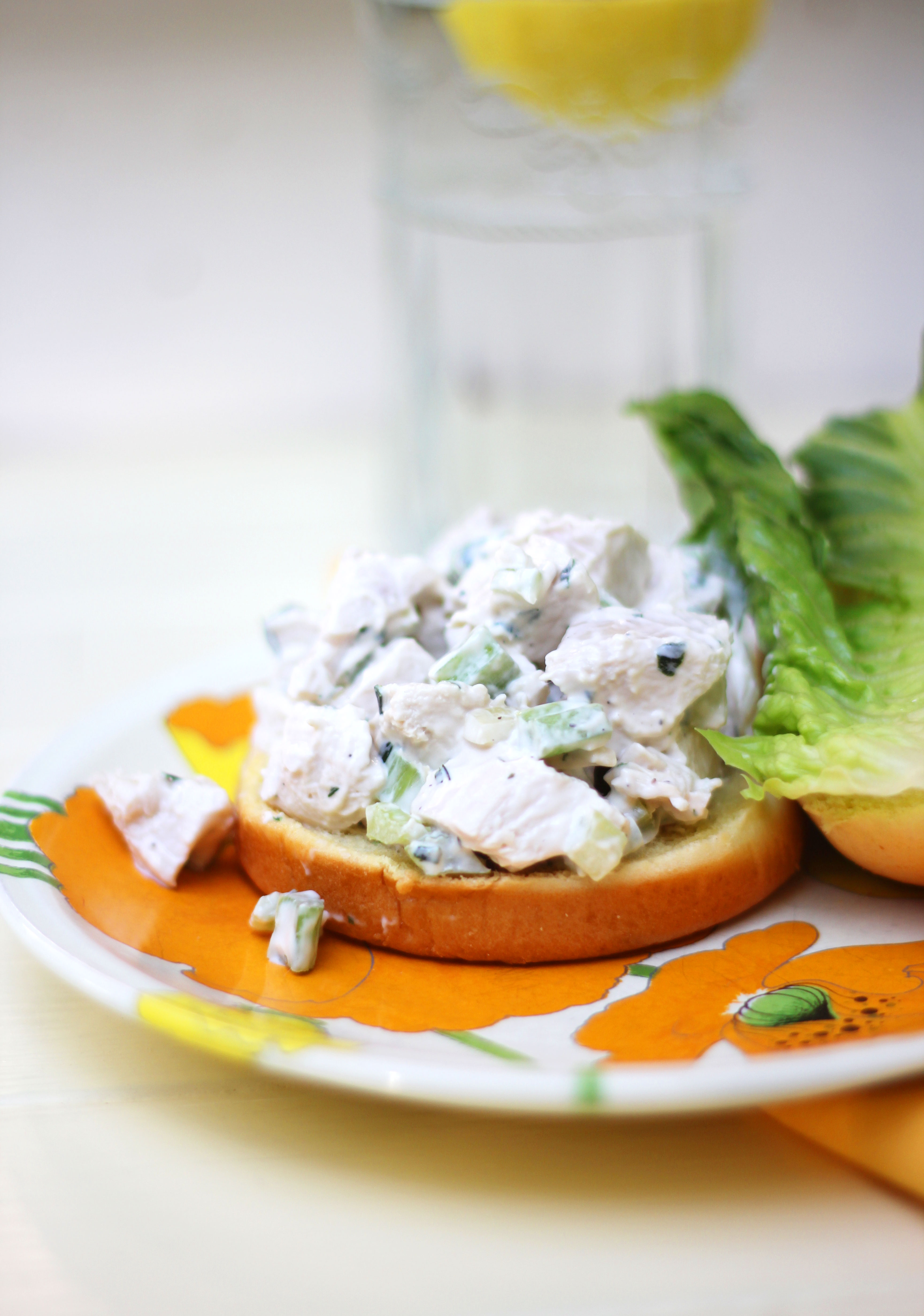 Upgrade your lunch with this super easy homemade chicken salad recipe that packs major taste! Put it on your favorite bread with crispy lettuce and enjoy!