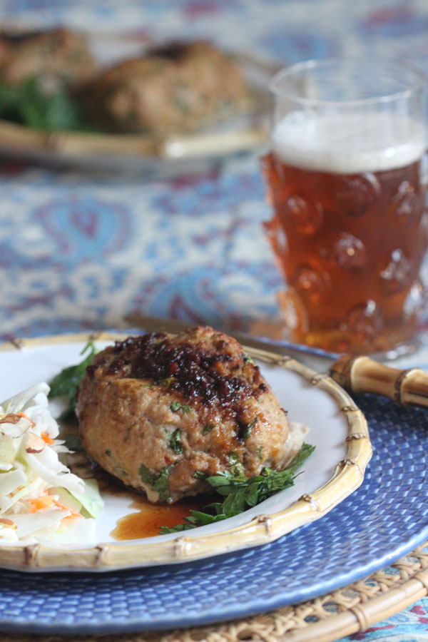 Change out your traditional Meatloaf with these mini turkey meatloaf with chili sesame sauce. It is delicious and you won't know it is turkey!