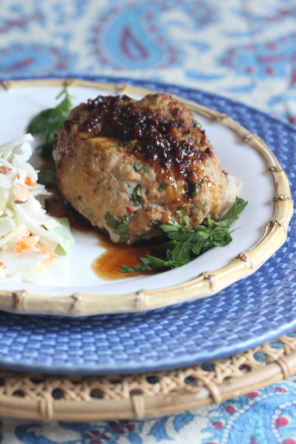 Change out your traditional Meatloaf with these mini turkey meatloaf with chili sesame sauce. It is delicious and you won't know it is turkey!