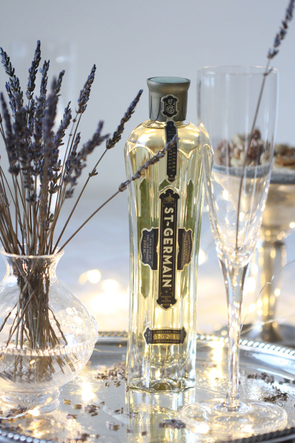 Lifestyle Blogger, Ridgely Brode, Celebrates the New Year with this St-Germain Champagne Cocktail on her blog Ridgely's Radar