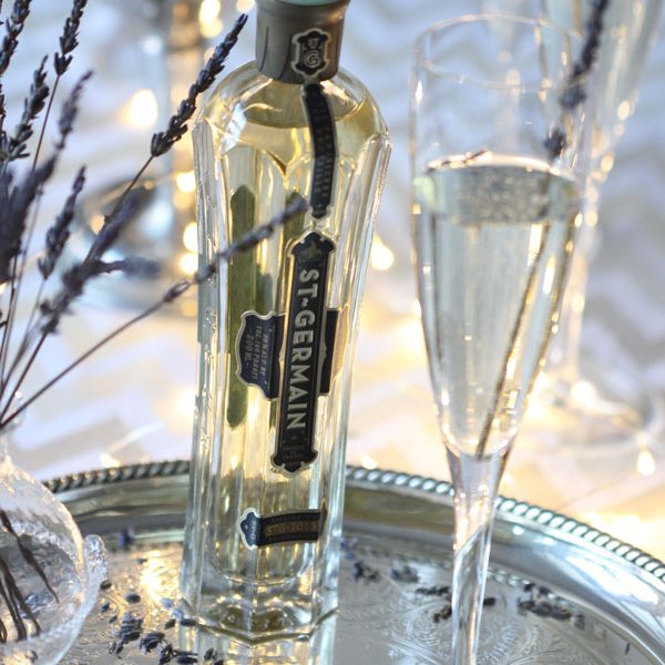 Lifestyle Blogger, Ridgely Brode, Celebrates the New Year with this St-Germain Champagne Cocktail on her blog Ridgely's Radar