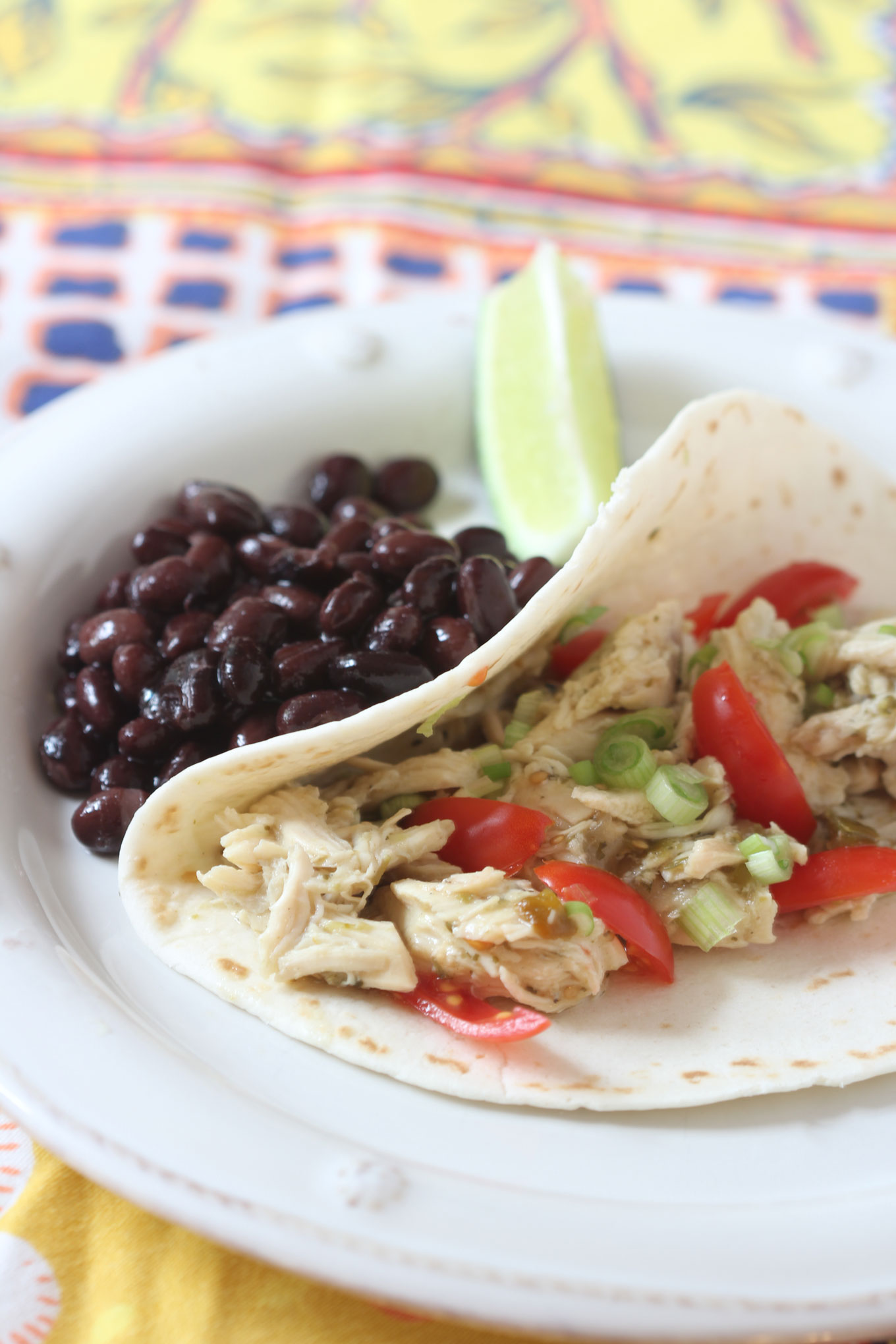 Slow Cooker Salse Verde Chicken | Ridgely's Radar Just in time for Cinco de Mayo, Ridgely Brode makes Salsa Verde Chicken in her Slow Cooker and shares the recipe on her blog Ridgely's Radar.