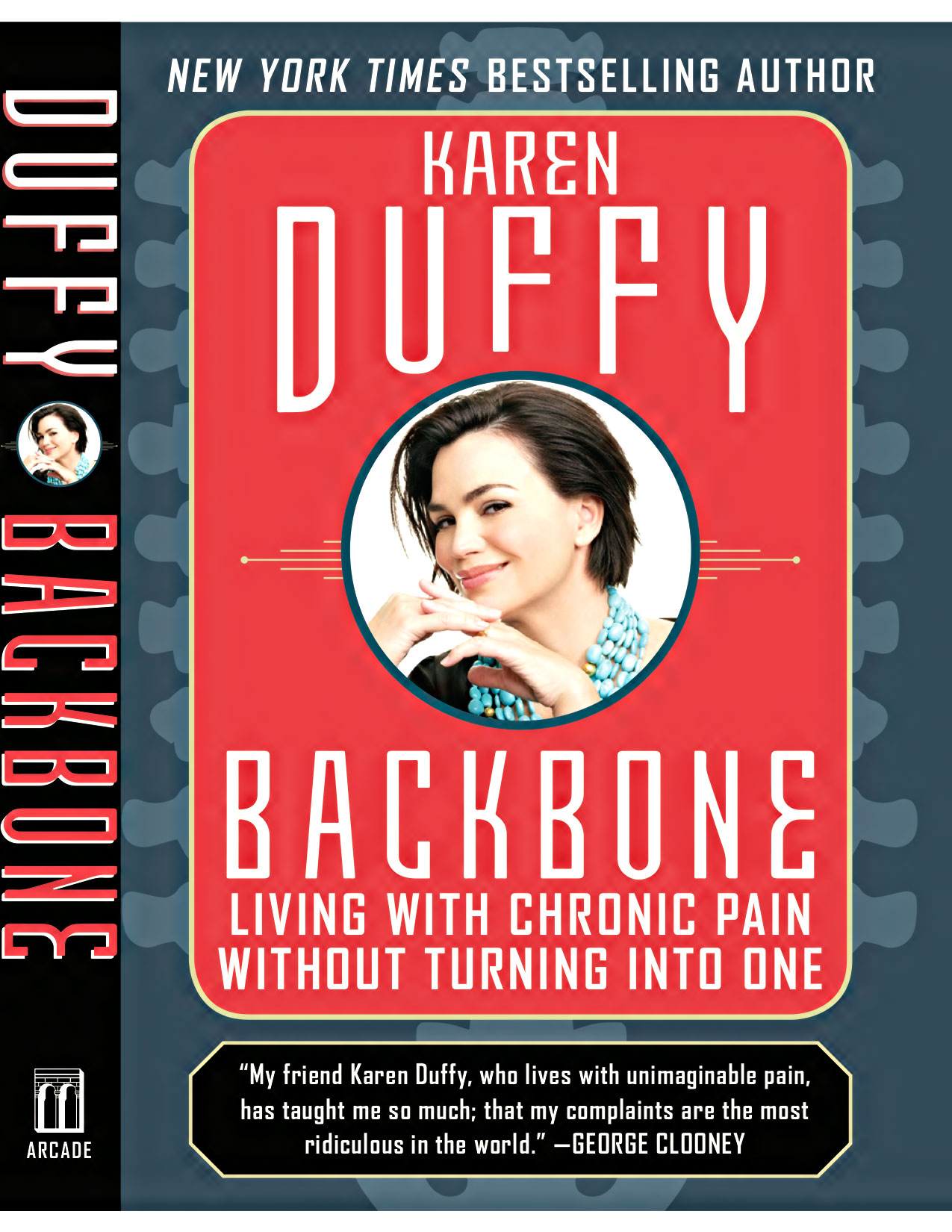 Ridgely Brode chats with Karen Duffy, Author of Backbone: Living with Chronic Pain without Turning into One, on her blog Ridgely's Radar