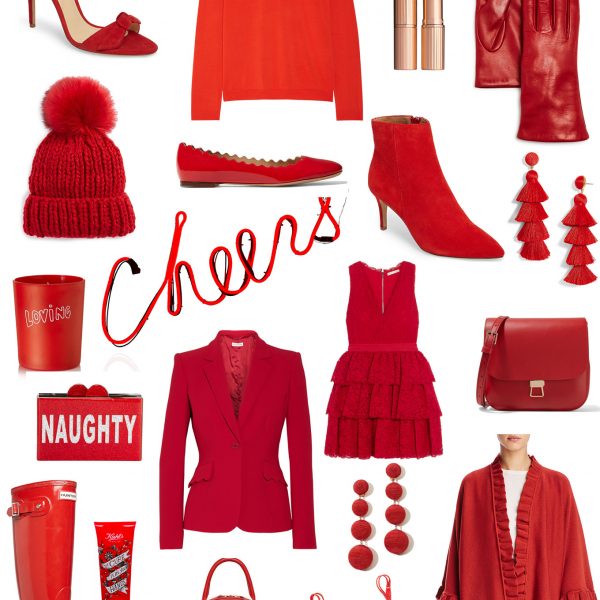Ridgely Brode finds 20 Merry Red items perfect to wear or give as presents for the Holidays and shares them on her blog Ridgely's Radar.