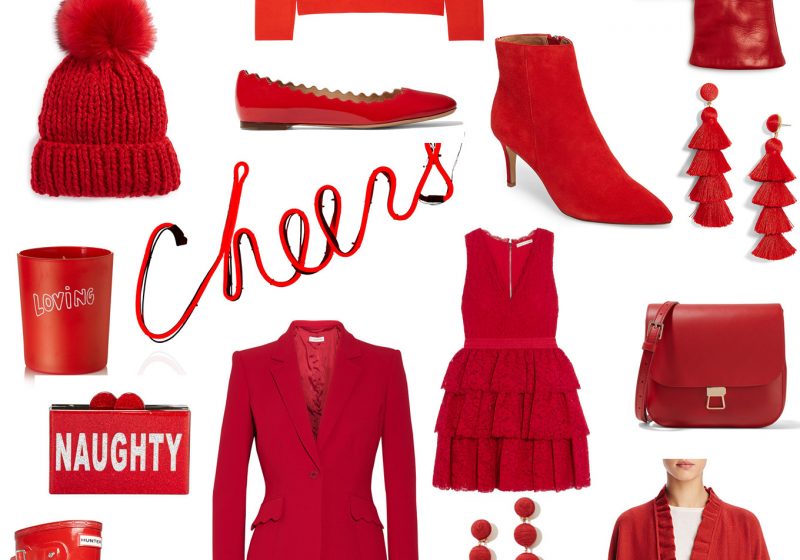 Ridgely Brode finds 20 Merry Red items perfect to wear or give as presents for the Holidays and shares them on her blog Ridgely's Radar.