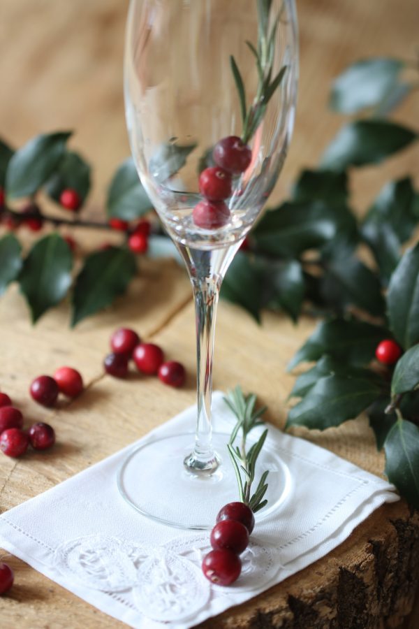 Cranberry Rosemary Champagne Cocktail Ridgely's Radar