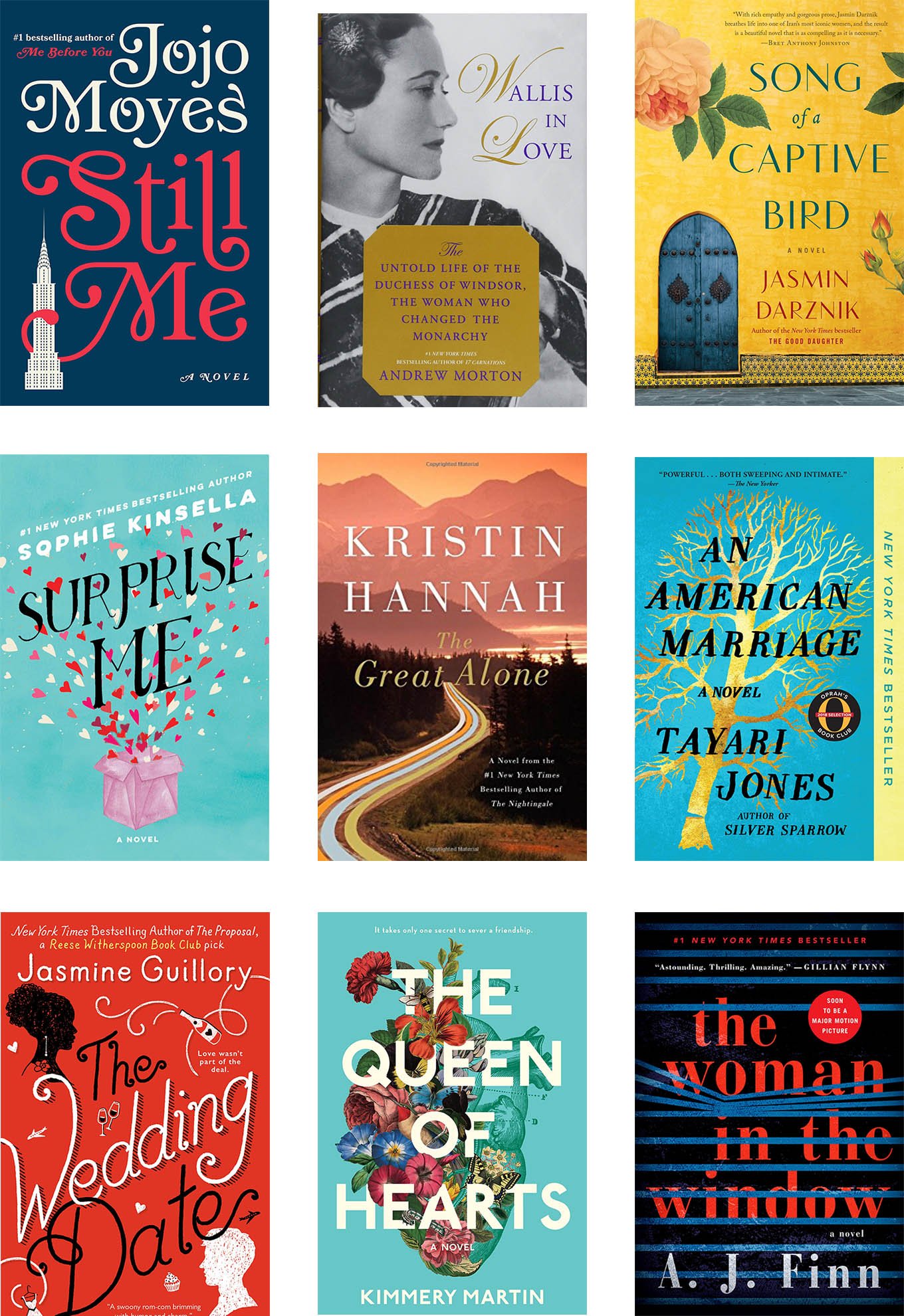Ridgely Brode shares 9 new books for 2018 that she has on her reading list and is going to start with Still Me by Jojo Moyes. What's on your List?