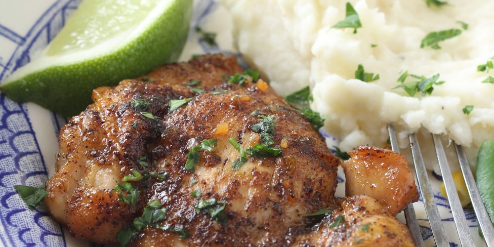 Looking for a easy, weeknight diner? Then give this Skillet Honey Lime Chicken recipe that Ridgely shares on her blog Ridgely's Radar.
