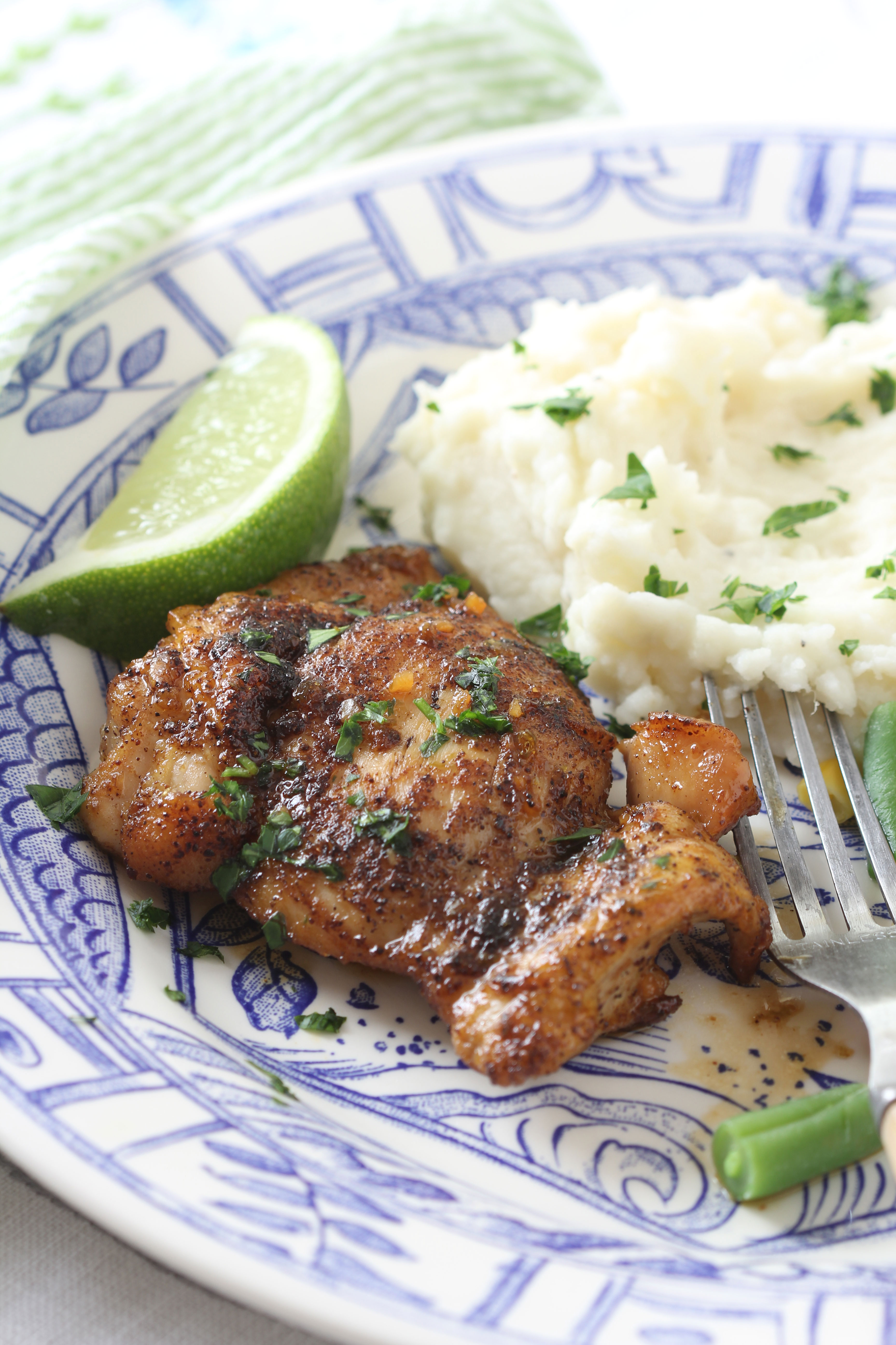 Looking for a easy, weeknight diner? Then give this Skillet Honey Lime Chicken recipe that Ridgely shares on her blog Ridgely's Radar.