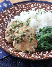 How about an easy and party worthy dinner? Lifestyle Blogger Ridgely Brode shares a family favorite, Pork Medallions with a Mustard Caper Sauce.