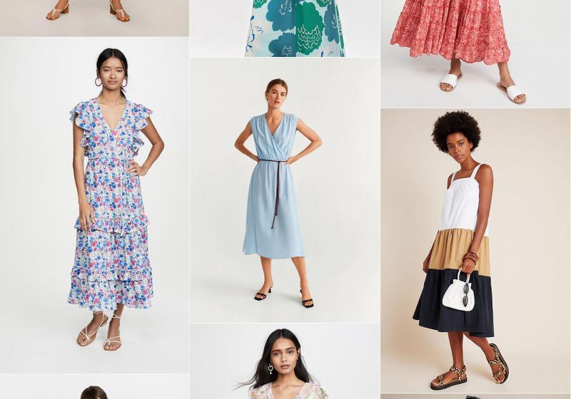 When it is hot, it is all about wearing light, breezy and comfortable dresses. Here are some of the latest dresses to throw on this Summer.