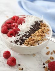 Looking to Kickstart your day with a delicious all-in-one meal? You have to try the Best Protein Shake Bowl Ever - it's that good!