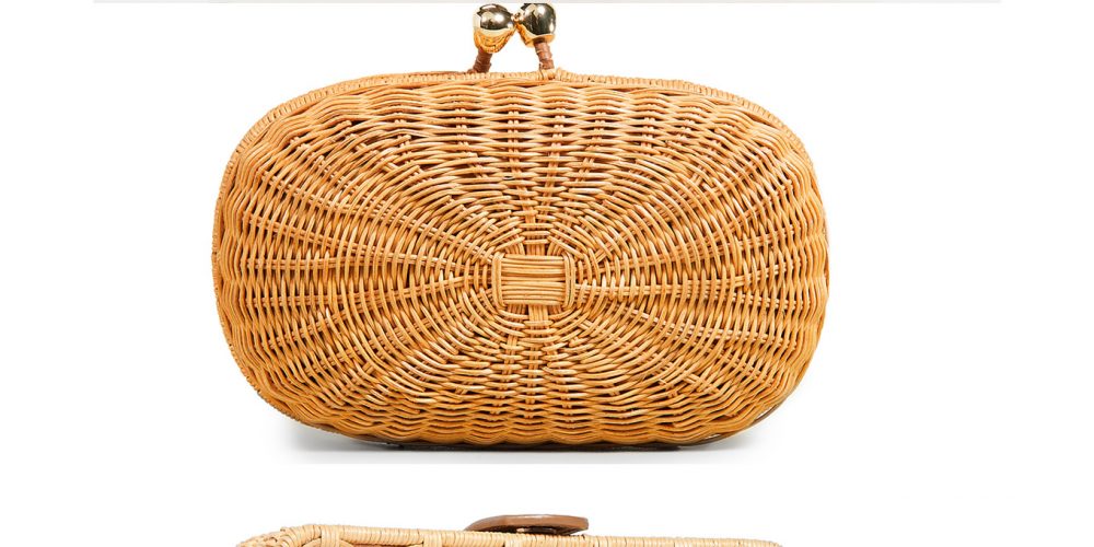 Ridgely Brode shares lots of new clutches for Spring on her blog Ridgely's Radar and picks her favorite woven one for the season.