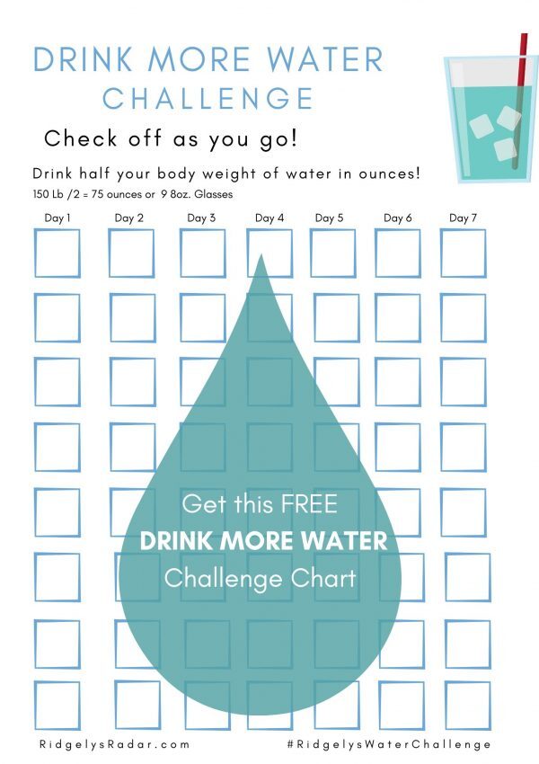 Drink More Water Challenge