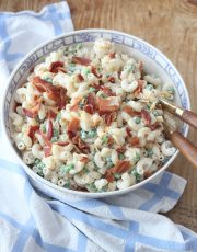 Make one of these 3 Pasta Salads for your next BBQ. Choose from Cucumber and Dill, Chicken Grape Pasta with Poppy Seed Dressing or Bacon Ranch Pasta. Yum!