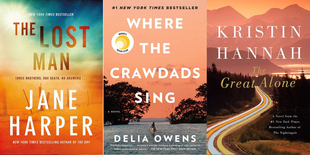 Of the 9 books to read now, so far there were 3 books I could not put down! Get the reviews of Where the Crawdads Sing, The Great Alone and The Lost Man.
