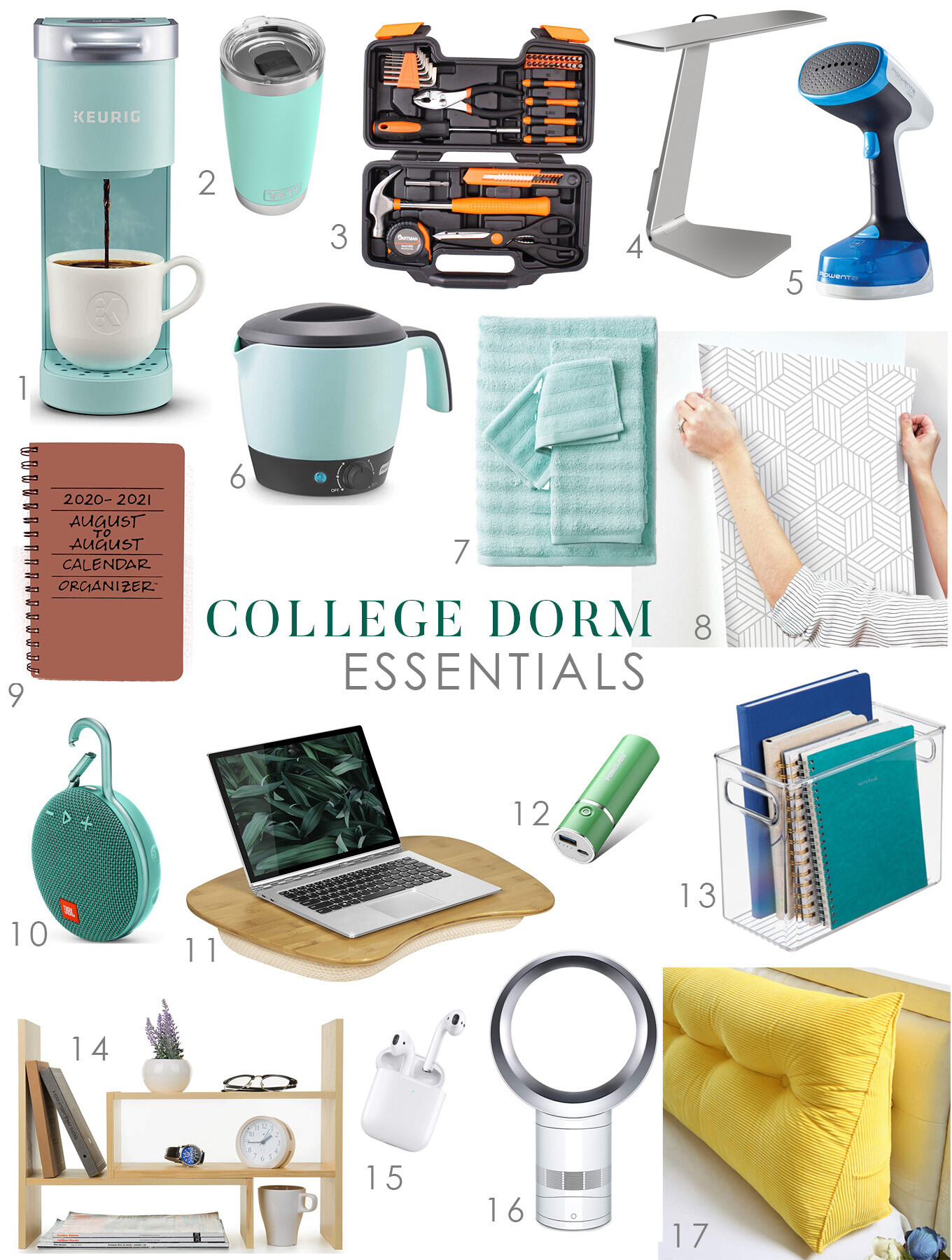 college dorm essentials