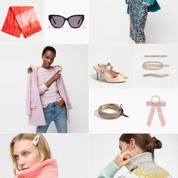 Why Wait? Shop Your Favorites Early from J.Crew anf beat the long lines and Holiday Rush! Pastels, sequins and feminine fabrics for the win!