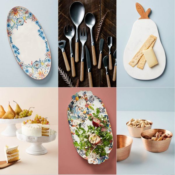 How about Serving Up Your Thanksgiving dinner with these platters and accessories? From colorful to all white, there is something for every table and style!