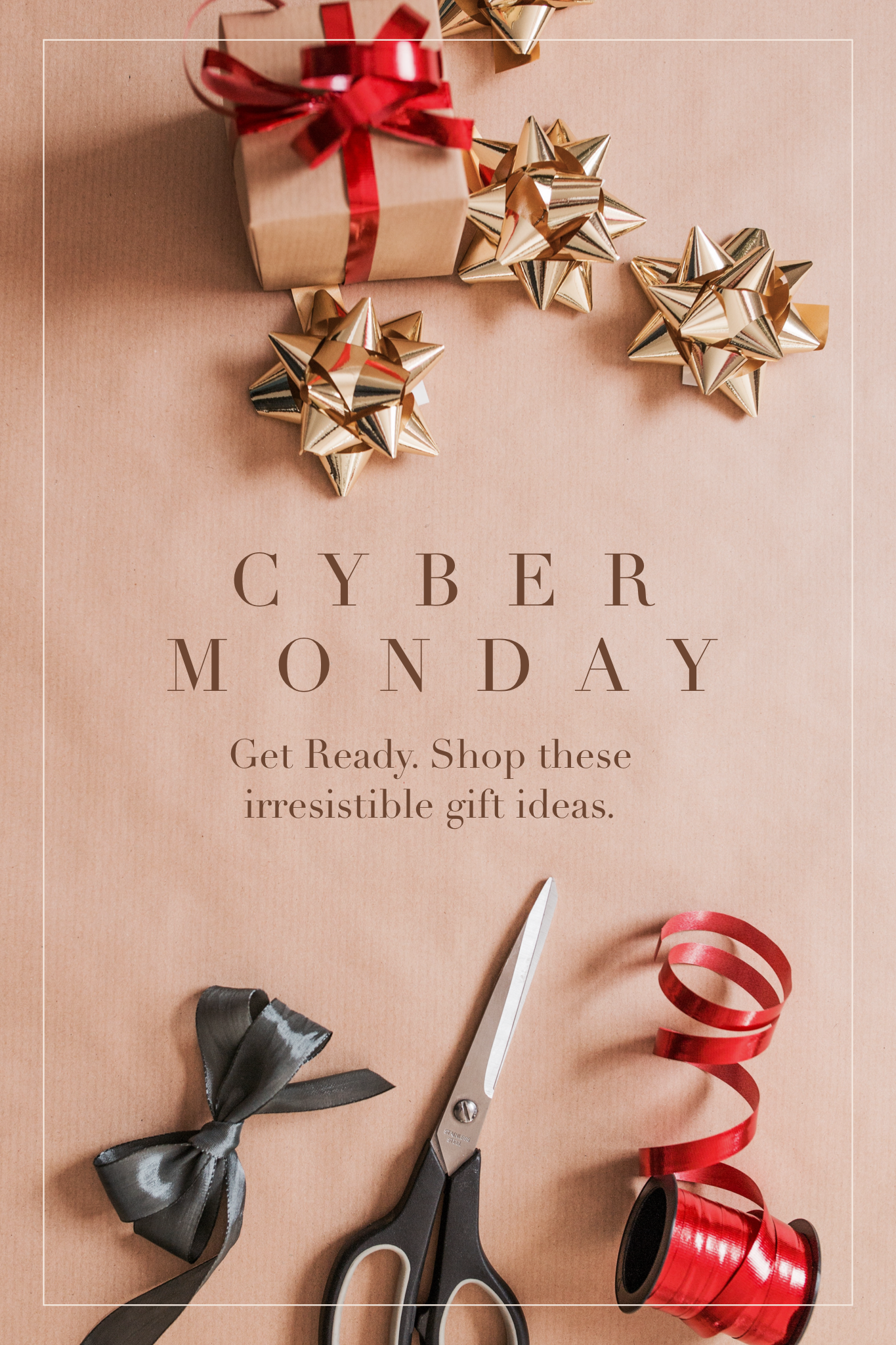 Get Back to Work and Get Shopping! Cyber Monday Is Here! It's the best day to grab those presents for everyone on your list and maybe something for yourself