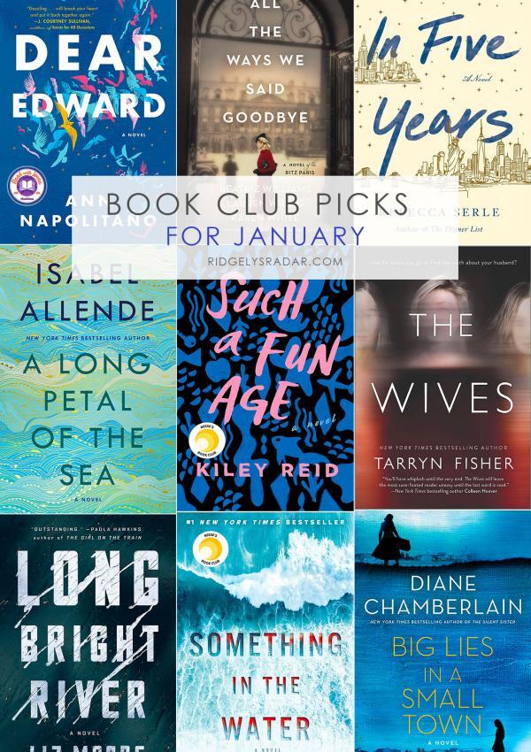 Book Club Books for January!