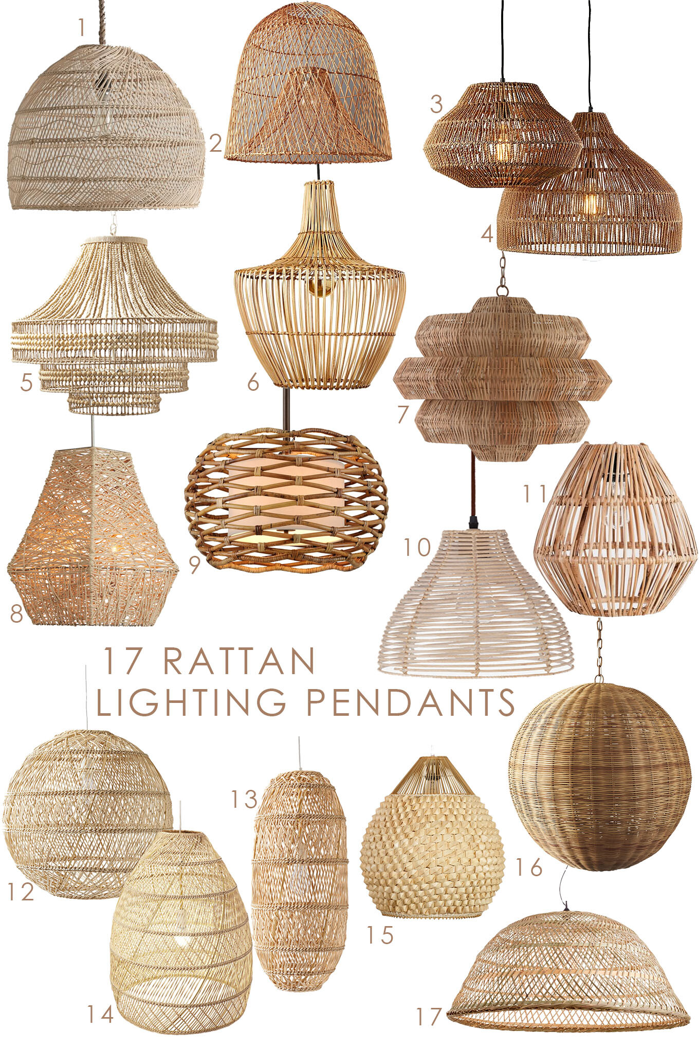 Want to give your decor a refresh? An easy way to do that is with one of these 17 rattan lighting pendants. It will brighten and modernize your space.