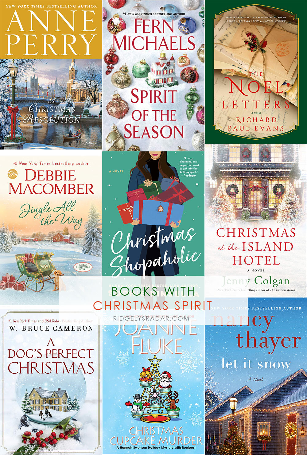 Get into the Christmas Spirit with books, from spicy romances to adventurous mysteries, centered around the festive Holiday. 