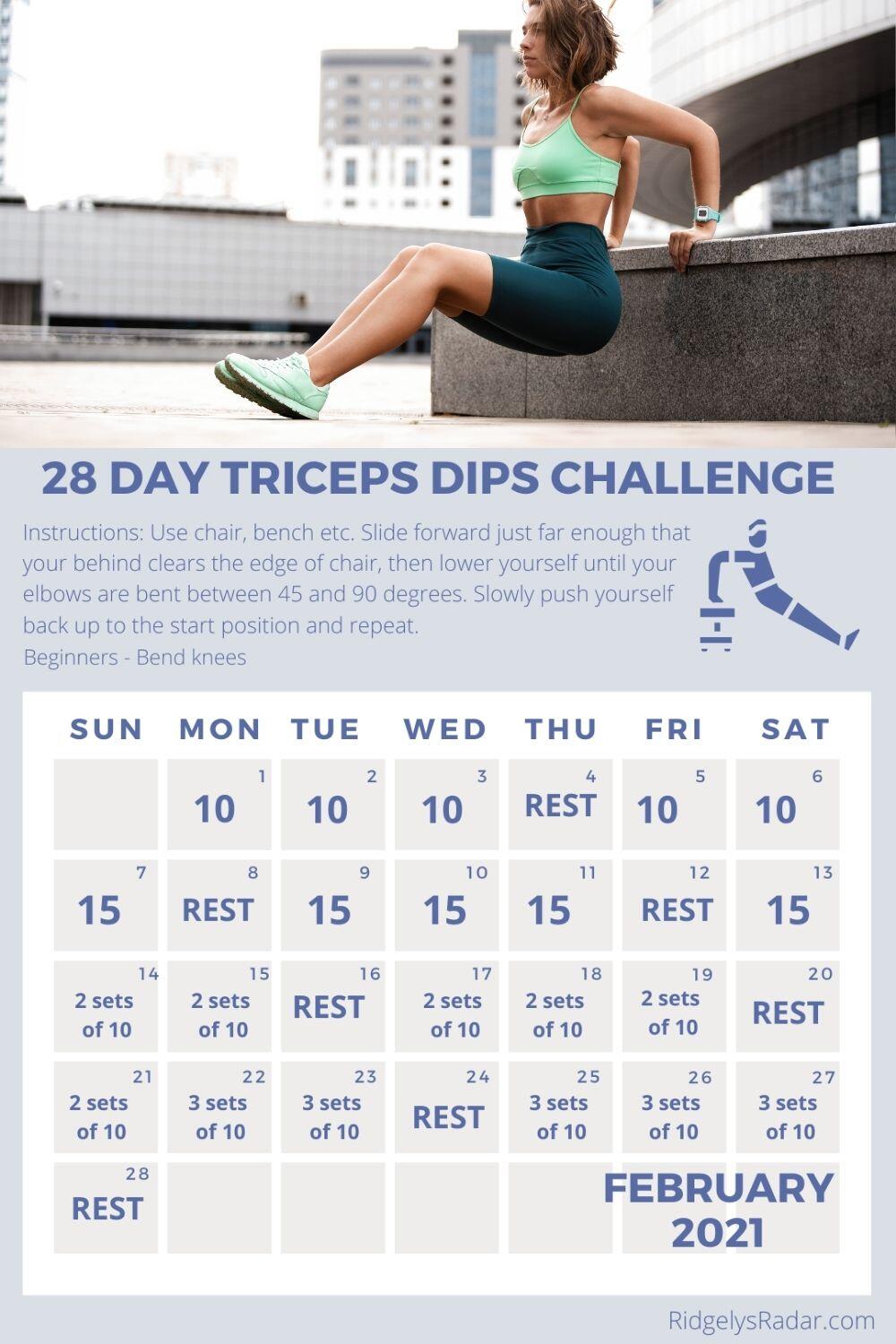 15 discount tricep dips