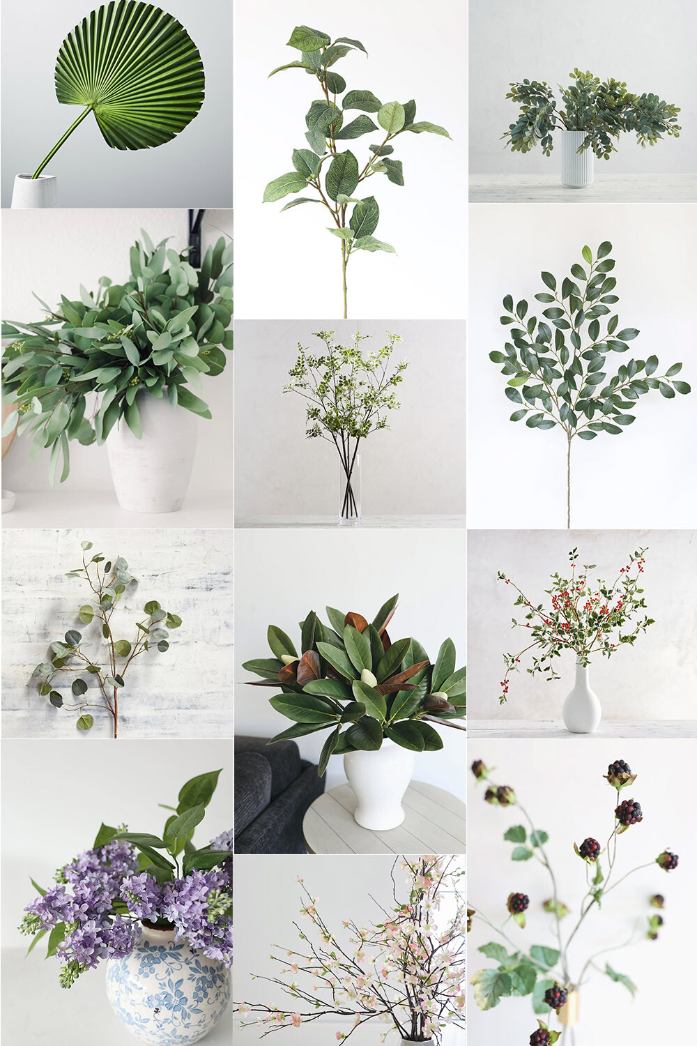 Can't keep your plants alive or find beautiful seasonal flowers? Then this post is for you! I found the Best looking faux flowers and plants!