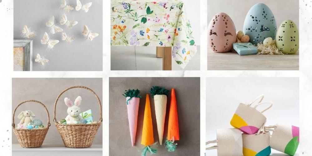 Its time to bring our the Easter Decorations and add a few new things to the mix. Take a look at these fresh ideas!