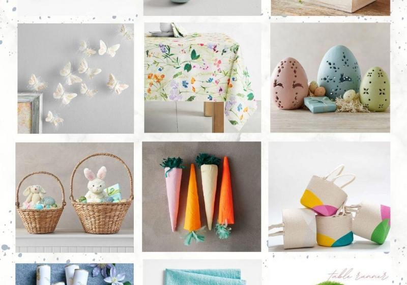 Its time to bring our the Easter Decorations and add a few new things to the mix. Take a look at these fresh ideas!