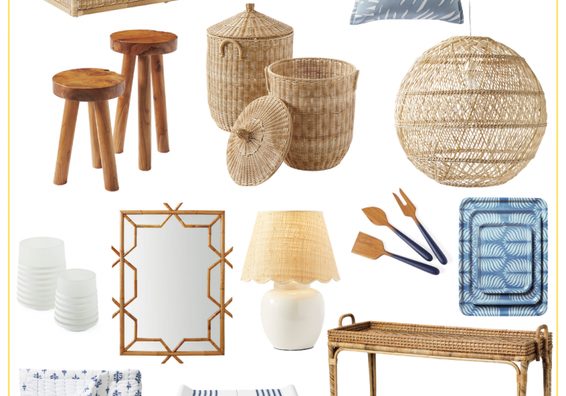 Its that time of year! Grab your favorites at the Serena & Lily Sale! I have my eye on baskets, outdoor furniture, pillows, bed linens and that great teak stool!