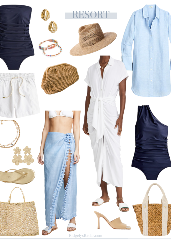 New Resort Clothes and Accessories for your Next Trip!