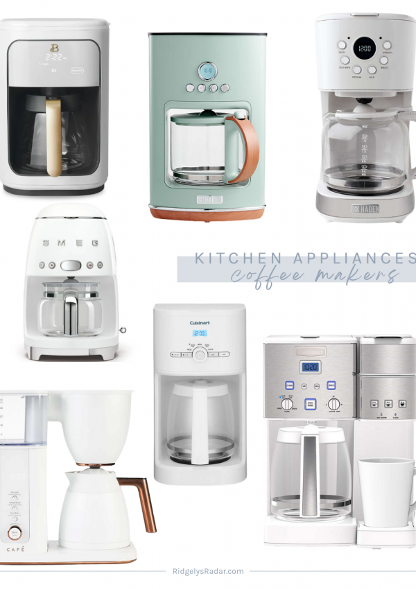 The Best Looking White Coffee Makers