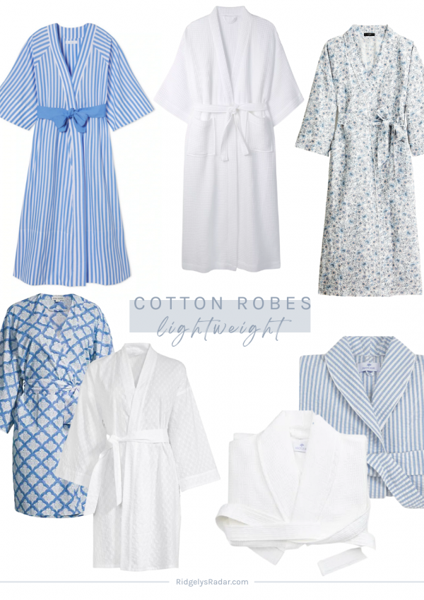 Lightweight Cotton Robes