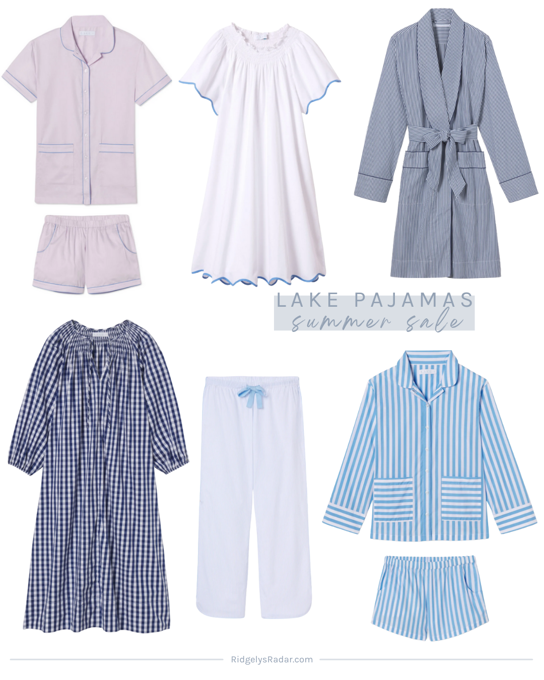 Stock up at the Lake Pajamas Summer sale with super soft poplin cotton sets for babies, kids, maternity, ladies and men. They are the BEST!