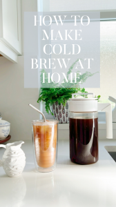 Save money and enjoy your favorite cold brew coffee at home and on the go with this easy to use coffee maker. So smooth and delicious!