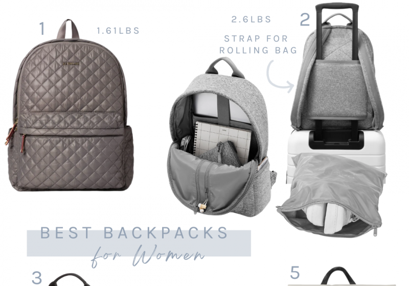 Looking for the best fashionable travel backpacks for women that have the essential requirements? I found several that fit the bill.