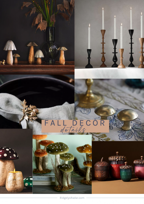 Fall Decor.. it’s all about the details