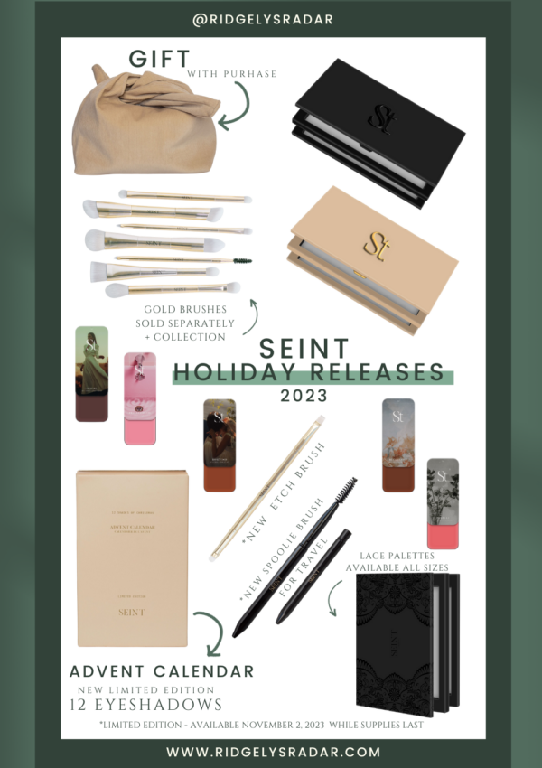 SEINT Beauty Holiday Releases 2023